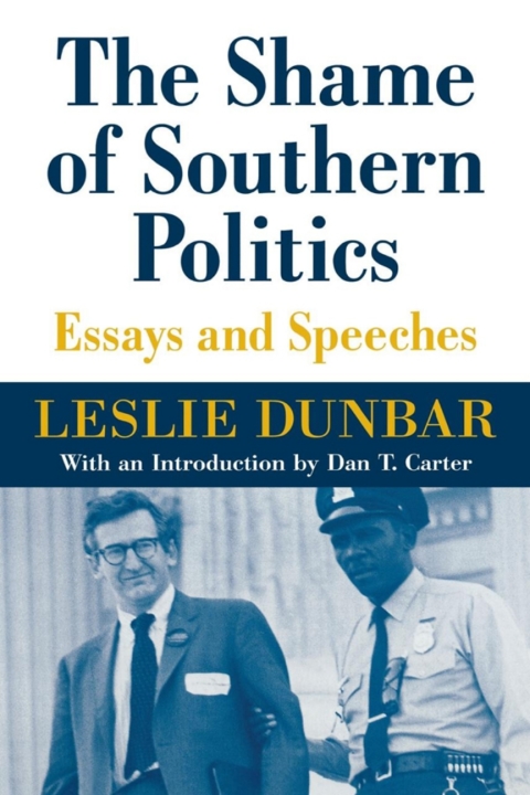 Cover image for book The Shame of Southern Politics