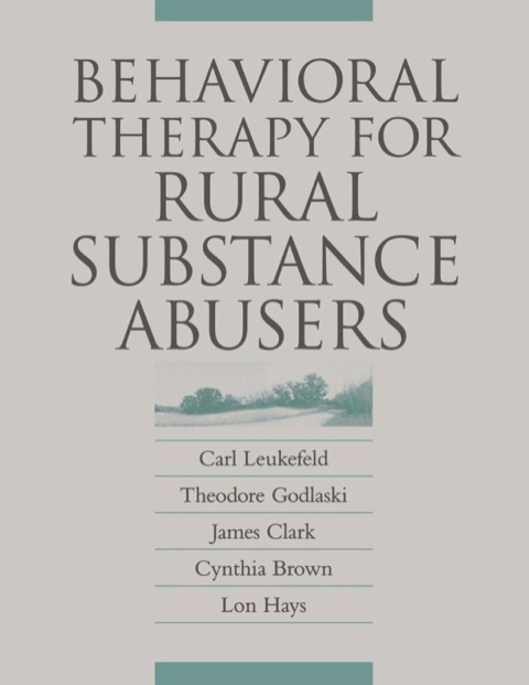 Behavioral Therapy for Rural Substance Abusers