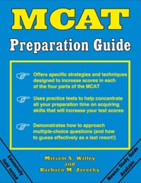 صورة الغلاف: MCAT Preparation Guide 9780813108476