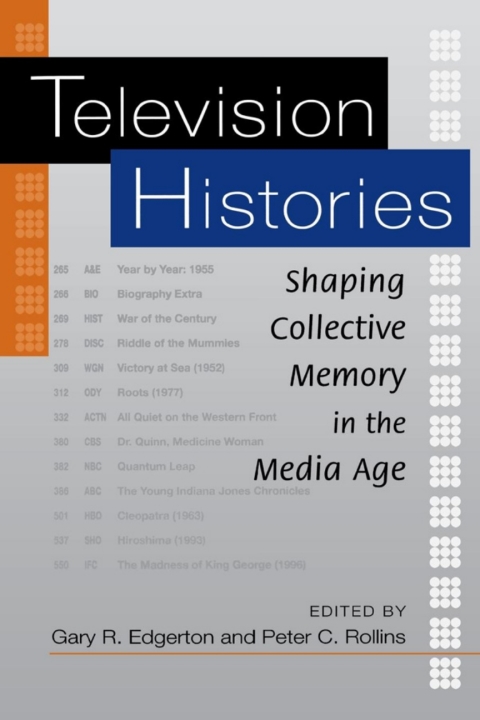 Cover image for book Television Histories
