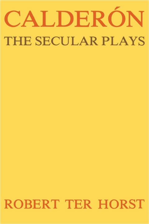 Cover image for book Calderón