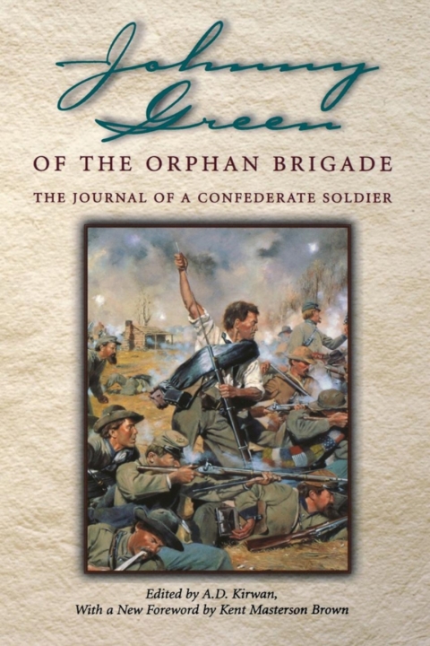 Cover image for book Johnny Green of the Orphan Brigade