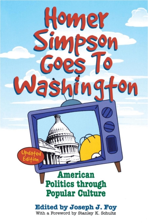 Cover image for book Homer Simpson Goes to Washington