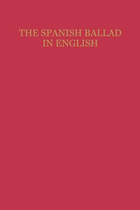 Cover image for book The Spanish Ballad in English