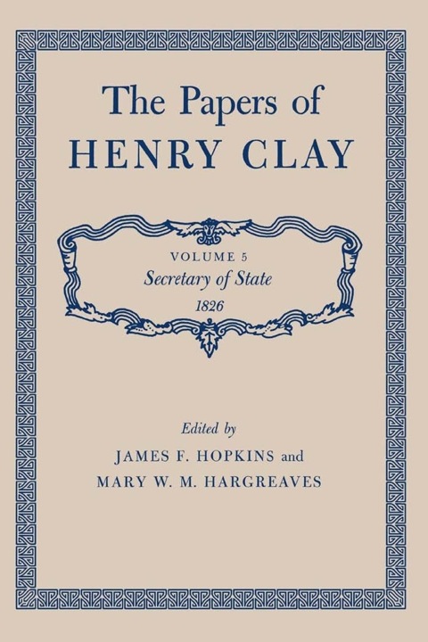 Cover image for book The Papers of Henry Clay