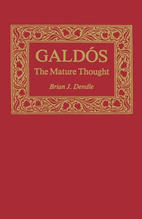 Cover image for book Galdós