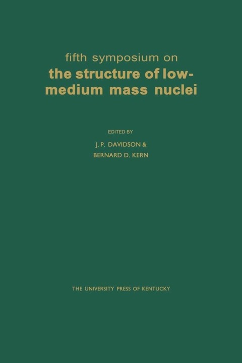 Cover image for book Fifth Symposium on the Structure of Low-Medium Mass Nuclei