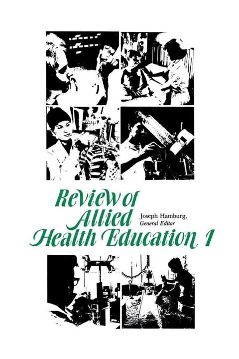 Cover image for book Review of Allied Health Education: 1