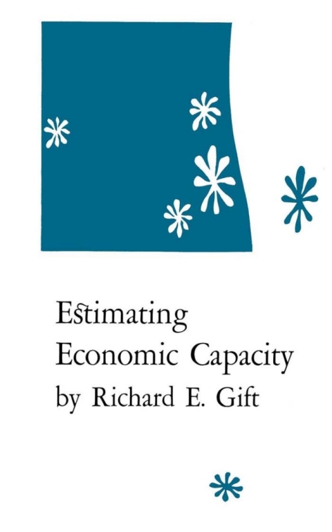 Cover image for book Estimating Economic Capacity