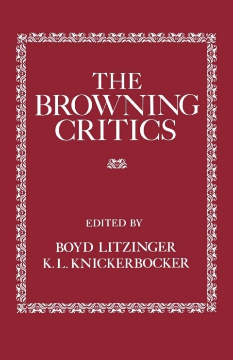 Cover image for book The Browning Critics