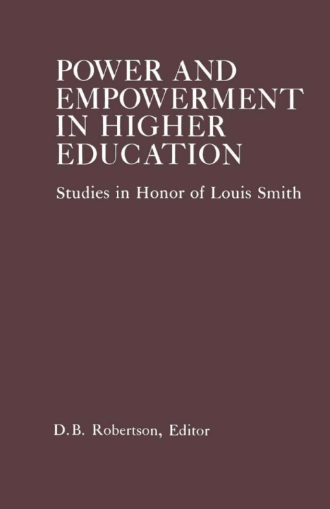 Cover image for book Power and Empowerment in Higher Education
