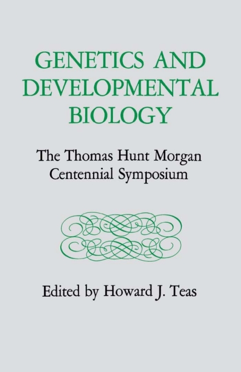Cover image for book Genetics and Developmental Biology