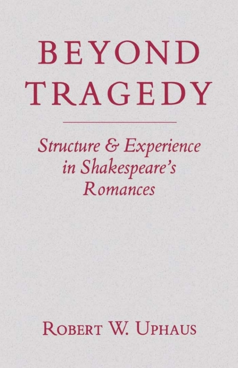 Cover image for book Beyond Tragedy
