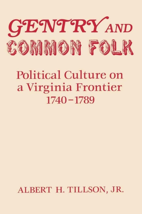 Cover image for book Gentry and Common Folk
