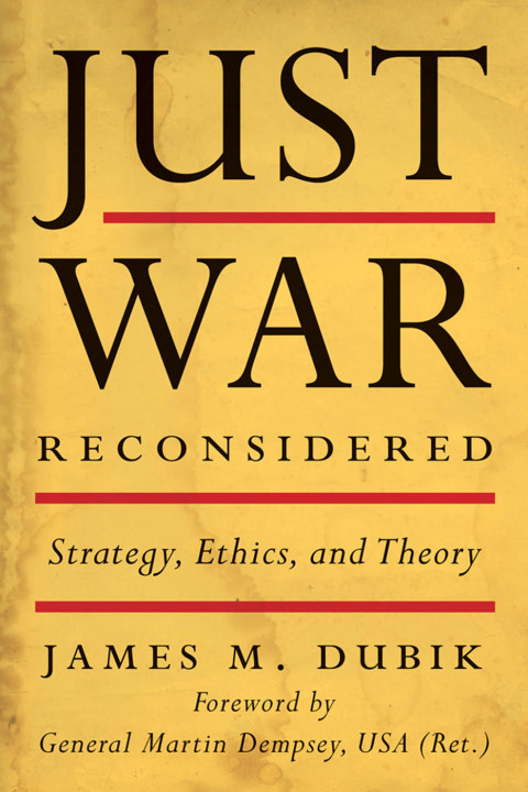 Cover image for book Just War Reconsidered