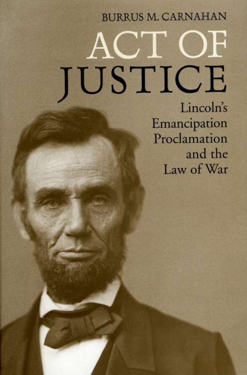 Cover image for book Act of Justice