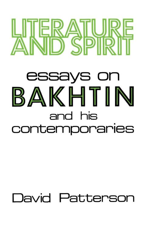 Cover image for book Literature And Spirit