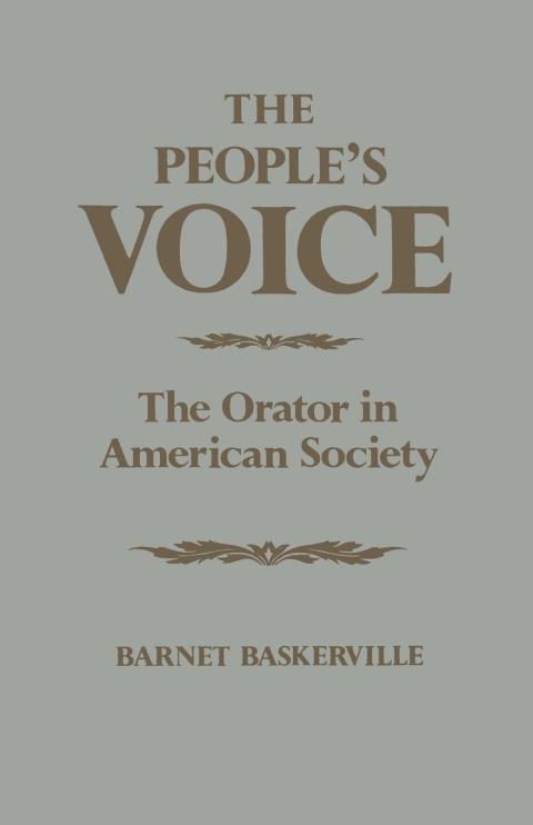 Cover image for book The People's Voice
