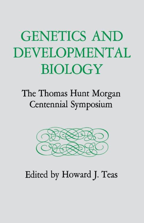 Cover image for book Genetics and Developmental Biology