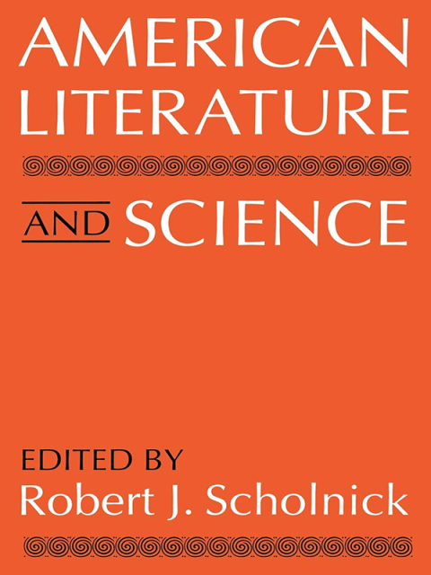 Cover image for book American Literature and Science