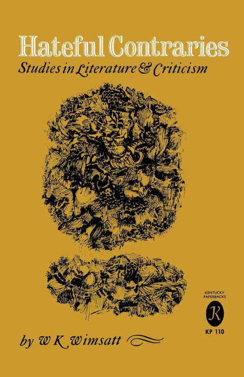 Cover image for book Hateful Contraries