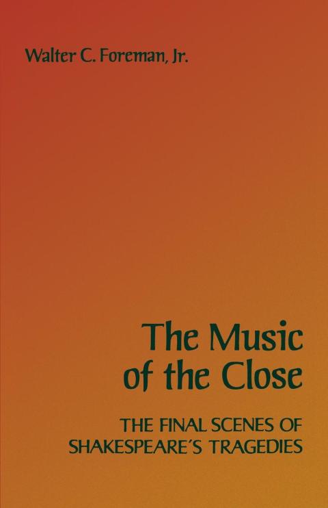 Cover image for book The Music of the Close