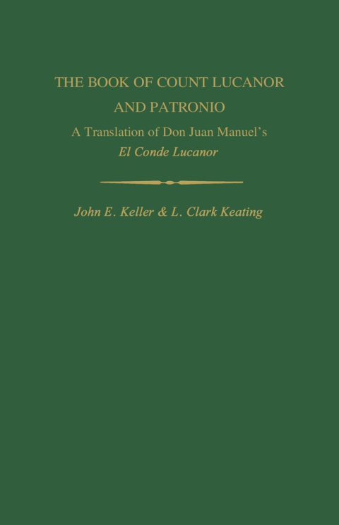 Cover image for book The Book of Count Lucanor and Patronio