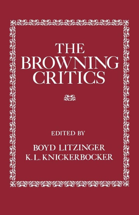 Cover image for book The Browning Critics