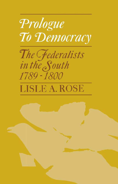 Cover image for book Prologue to Democracy