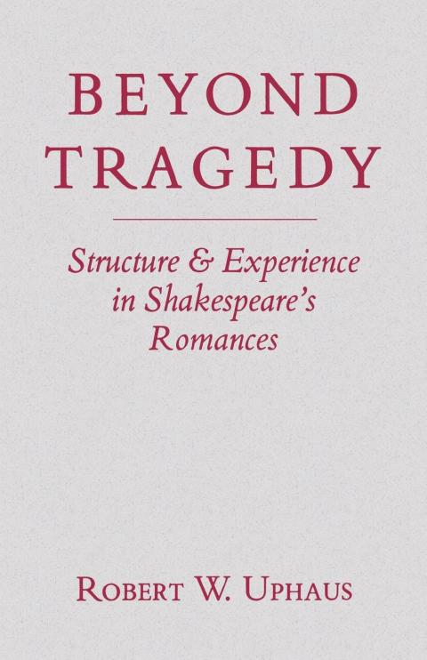 Cover image for book Beyond Tragedy