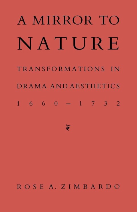 Cover image for book A Mirror to Nature