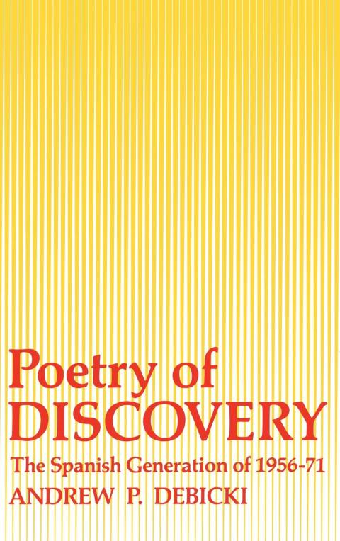 Cover image for book Poetry Of Discovery