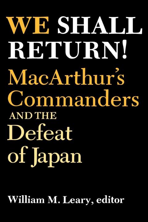 Cover image for book We Shall Return!
