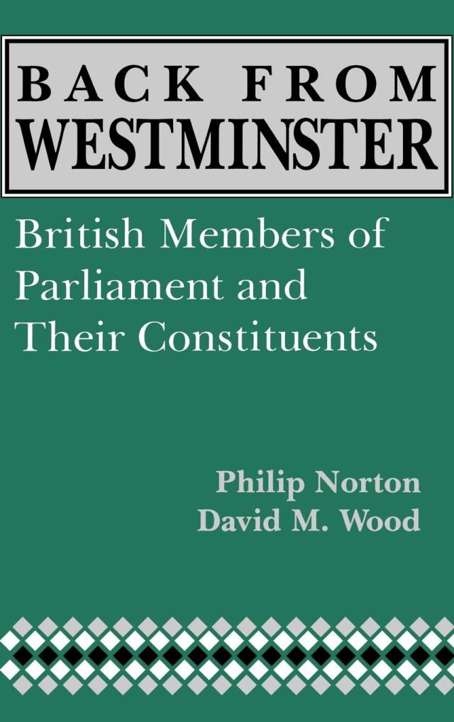 Back from Westminster