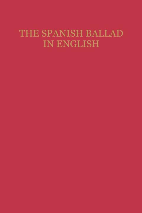 Cover image for book The Spanish Ballad in English