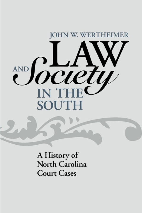 Cover image for book Law and Society in the South