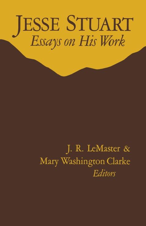Cover image for book Jesse Stuart
