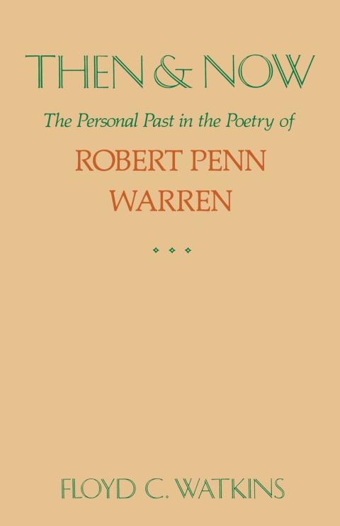 Cover image for book Then and Now