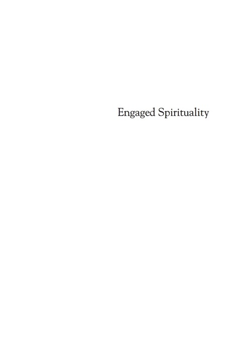 Cover image for book Engaged Spirituality
