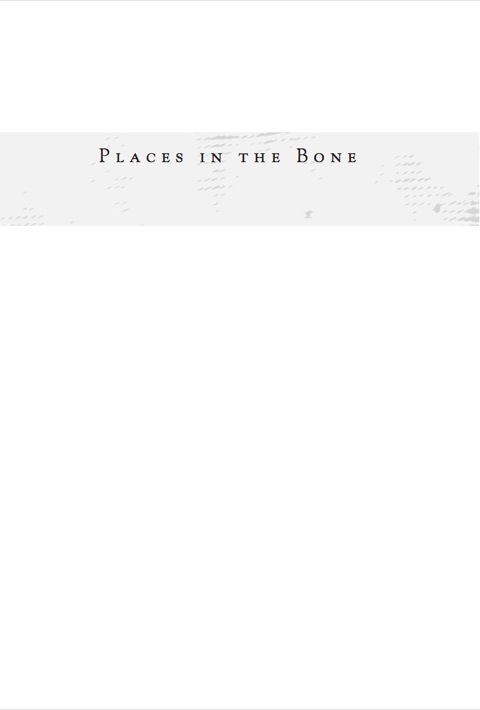 Cover image for book Places in the Bone