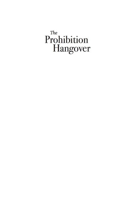 Cover image for book The Prohibition Hangover