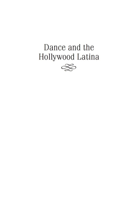 Cover image for book Dance and the Hollywood Latina