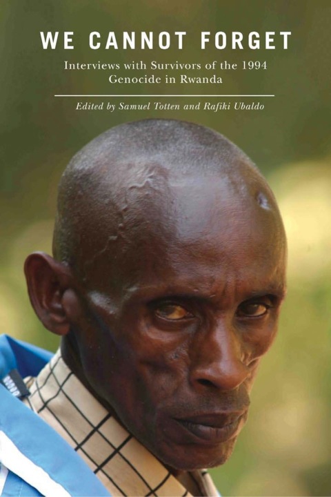 Cover image for book We Cannot Forget