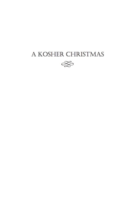 Cover image for book A Kosher Christmas