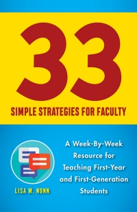 Cover image: 33 Simple Strategies for Faculty 9780813599489