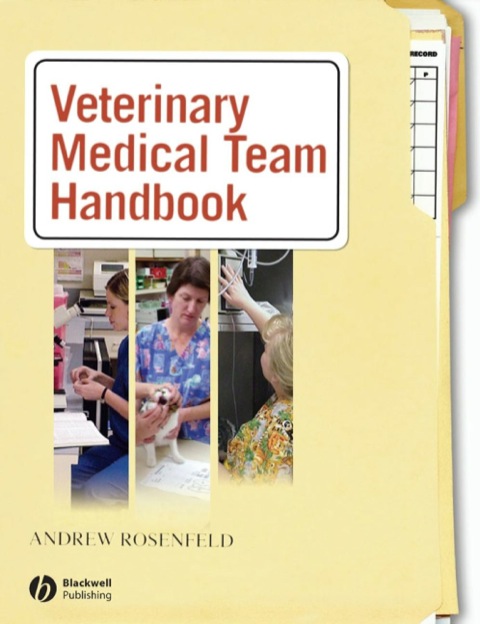 Cover image for book Veterinary Medical Team Handbook