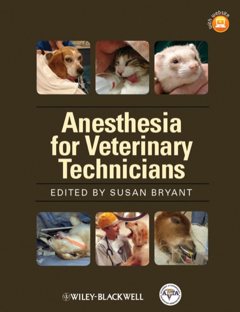 Cover image for book Anesthesia for Veterinary Technicians