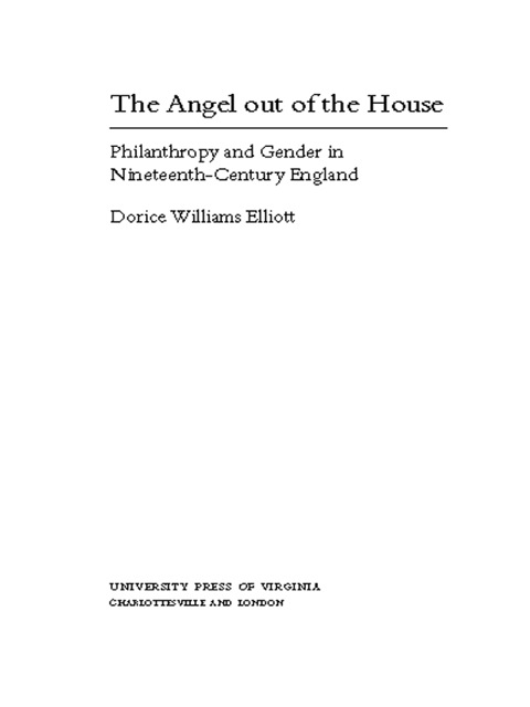 Cover image for book The Angel out of the House