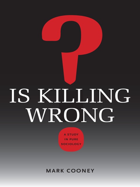 Cover image for book Is Killing Wrong?