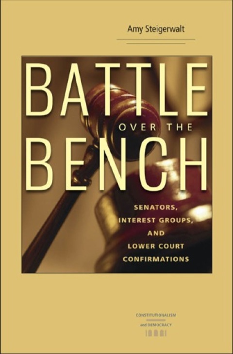 Cover image for book Battle over the Bench